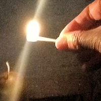 a photo of candle